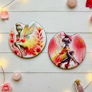Fairy Themed Car Coasters